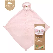 美國 Angel Dear 動物嬰兒安撫巾單入禮盒 (粉紅小樹懶)