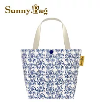 Sunny Bag─托特包─青花番蓮紋