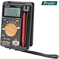 台灣寶工Pro’sKit攜帶型3 3/4真有效值電錶三用電錶三用電表MT─1506(過壓保護，附探針&其收納槽)