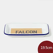 Falcon 獵鷹琺瑯 小托盤 藍白 19.5cm