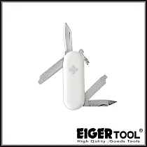【Eigertool】超迷你瑞士刀─優雅白