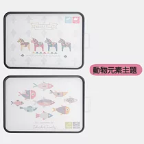 雙面超大高質感抗菌砧板 動物元素
