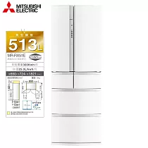 三菱513L日本原裝變頻六門電冰箱MR─RX51E絹絲白(W)