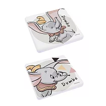 [迪士尼] 小飛象系列珪藻土杯墊 ─ 兩入一組 ─ 多款可選 (10x10x0.9cm)開心小飛象