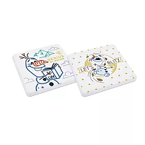 [迪士尼] 冰雪奇緣2系列珪藻土杯墊 ─ 方款 ─ 兩入一組 ─ 多款可選 (10x10x0.9cm)簡約款