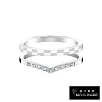 Royal Damon羅亞戴蒙 愛著 戒指 小 R─RZ524 國際圍10號