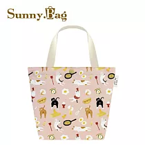 Sunny Bag x 貓小姐Ms.Cat─托特包_蛋蛋的N種吃法─粉