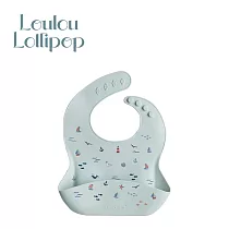 Loulou lollipop 加拿大寬口立體矽膠防漏圍兜/防水圍兜─ 航海冒險