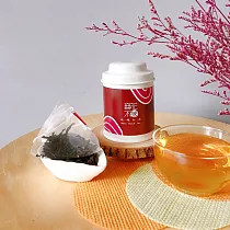 【無花不茶】原葉花茶系列─花入紅茶款：玫瑰紅茶—3g三角茶包*3入精緻罐裝*5罐