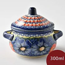 波蘭陶 仲夏紫蜜系列 有蓋湯盅 300ml 波蘭手工製