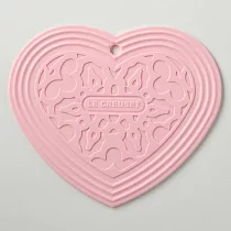 Le Creuset 心形隔熱墊 淡粉紅