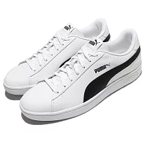 Puma 休閒鞋 Smash V2 L 男女鞋 36521501 28cm WHITE/BLACK