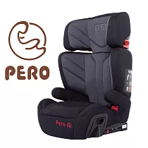 PERO Ni Plus ISOFIX/安全帶(兩用成長型) 汽車安全座椅─ 經典黑