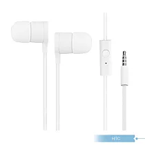 HTC 原廠聆悅 MAX300 立體聲入耳式扁線 3.5mm耳機─白 單色