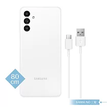 Samsung 三星適用 Type C 短版充電線 80cm/白色 for A/M系列 (密封裝) 白色