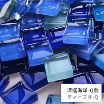 【DR.Story】幼教老師教材 DIY馬賽克磁磚創意拼貼 深邃海洋─Q款