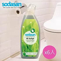 【箱購6入】Sodasan<蘇達桑>馬桶清潔劑(雲杉)750ml