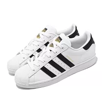 adidas 休閒鞋 Superstar 復古 男女鞋 EG4958 22.5cm WHITE/BLACK