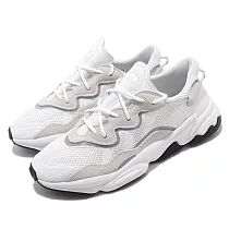 adidas 休閒鞋 Ozweego 經典 襪套 男鞋 EE6464 24cm WHITE/GREY