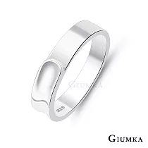 GIUMKA 925純銀戒指尾戒 陷入愛情 情人戒指 情人節 禮物 情侶對戒 單個價格 MRS20014 寬版美圍#6