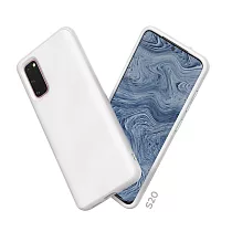 犀牛盾 Samsung Galaxy S20 SolidSuit 經典防摔背蓋手機殼 ─經典白