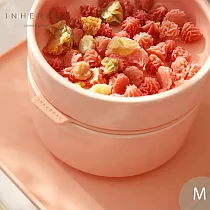 Inherent Pudding 可堆疊寵物碗 寵物碗 狗碗 M 果凍粉