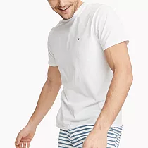 TOMMY HILFIGER 男版素色圓領棉質短袖 XXL 白