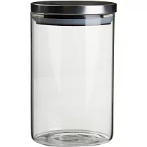 《Premier》保鮮罐 咖啡罐 收納罐 零食罐 儲物罐 | 玻璃密封罐(亮銀950ml) 玻璃密封罐(亮銀950ml)