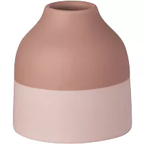 《RADER》雙色瓷花器(玫瑰色) | 花瓶 花盆