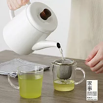 【家事問屋】304不鏽鋼深型雙層過濾茶網(日本製)