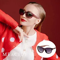ME&CITY 時尚義式多彩紋樣太陽眼鏡 抗UV400 (ME 120005 E441)