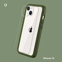 犀牛盾 iPhone 13 (6.1吋) Mod NX邊框背蓋兩用殼─ 軍綠