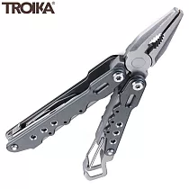 德國TROIKA七合一MULTI─TOOL旅行迷你工具REISEGERAT KTL08/GY(不鏽鋼;多功能)