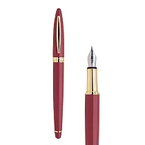 (免費客製化)HAPPYMT開心鋼筆 紅M中字尖