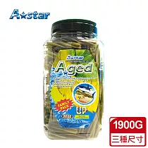 【A Star】Aged五星高齡犬用潔牙骨超大桶裝1900G(多種尺寸) S