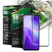 NISDA 完美滿版玻璃保護貼 for OPPO Reno 6Z / 5Z 使用─黑色