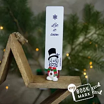myBookmark手工書籤 愛閱讀的雪人先生