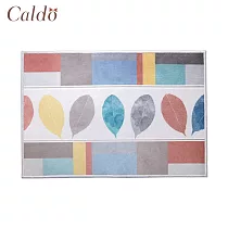 【Caldo卡朵生活】葉子幾何臥室絨毛地墊