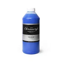 [時代中西畫材]澳洲Chroma 學生級壓克力 Chromacryl Acrylic流動畫/流體畫 冷藍