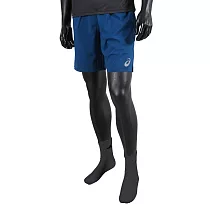 Asics Shorts [2033B130─401] 男 短褲 運動 訓練 休閒 輕量 舒適 透氣 台製 藍 L 藍