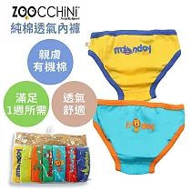 【親子良品】ZOOCCHiNi 內褲7入組─男童(4─5Y) ─ 可愛動物