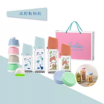 【farlin】城市奶瓶彌月禮盒_派對動物款