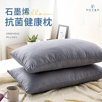 【DUYAN 竹漾】買一送一 石墨烯抗菌健康枕