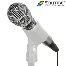 韓國製EDUTIGE入門款動圈式麥克風單ETM─005心形指向性麥克風(線長2.5米;6.3mm TS)適人聲演講課會議
