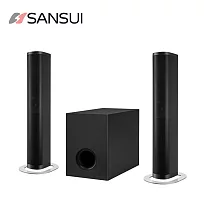 【SANSUI 山水】2.1聲道 分離式重低音藍芽聲霸 Soundbar (SSB─255)