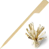 《ibili》餐叉 點心叉 叉子 | 竹製水果叉70入(9cm) 竹製水果叉70入(9cm)