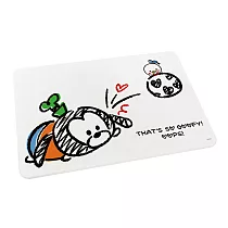 迪士尼Disney TSUMTSUM系列珪藻土吸水地墊 維尼/米奇/三眼怪/奇奇蒂蒂_ 高飛踢足球