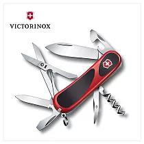 VICTORINOX 瑞士維氏 瑞士刀 Evolution Grip 14 14用 85mm 紅黑 2.3903.C