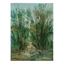 【玲廊滿藝】胡淑英─農趣24.5x33cm