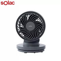 sOlac 6吋 DC無線行動風扇(四色) SFA─F01 G_銀河灰